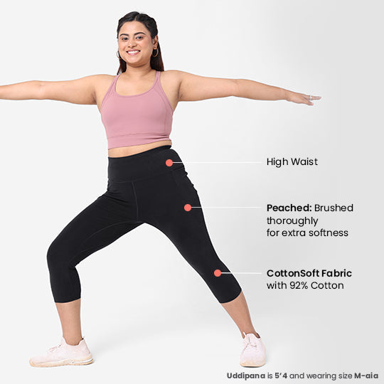 Groove-In Cotton Capris
