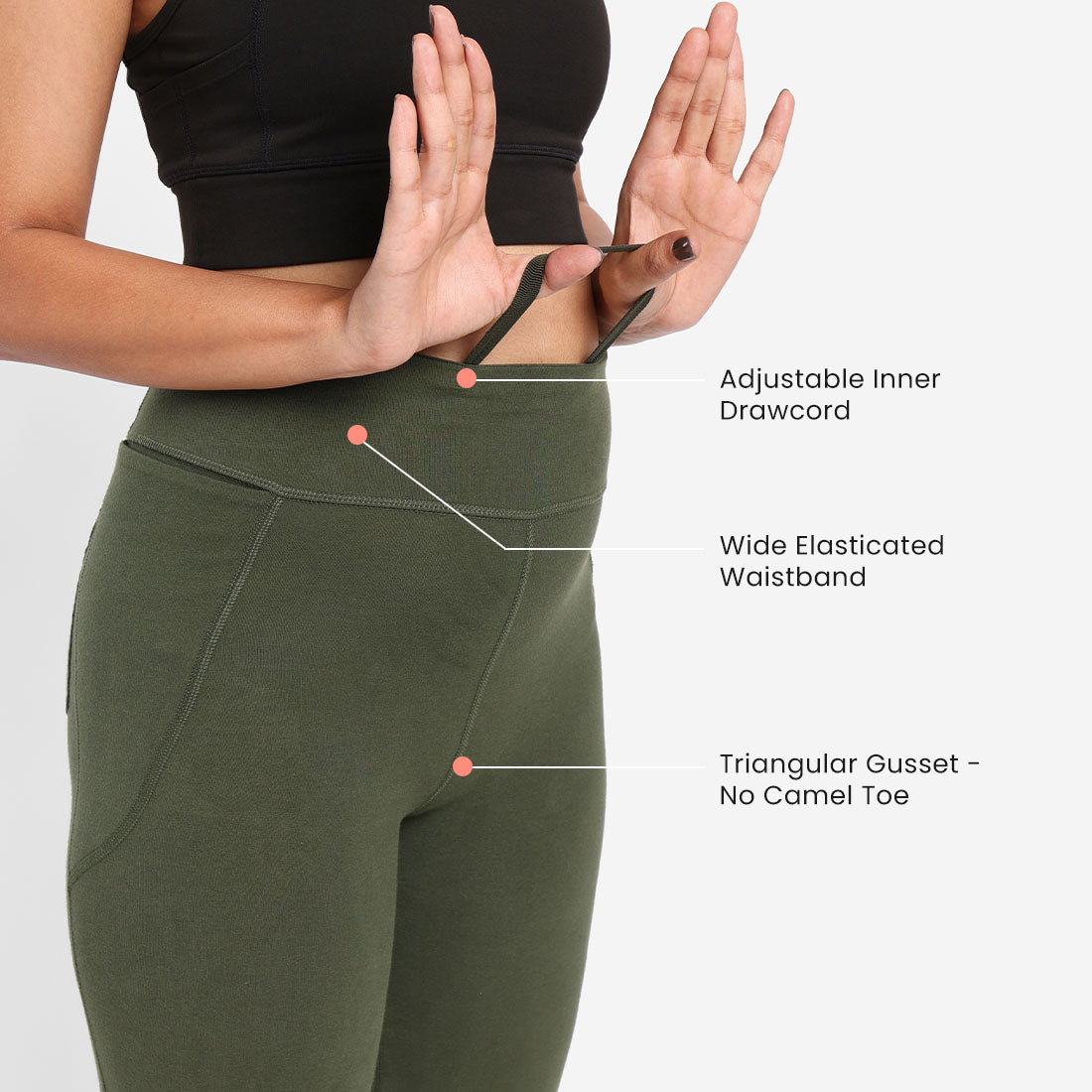 Groove-In Cotton Flare Pants - Regular