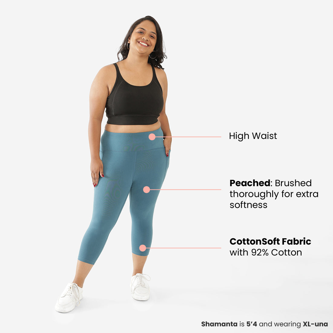 Groove-In Cotton Capris