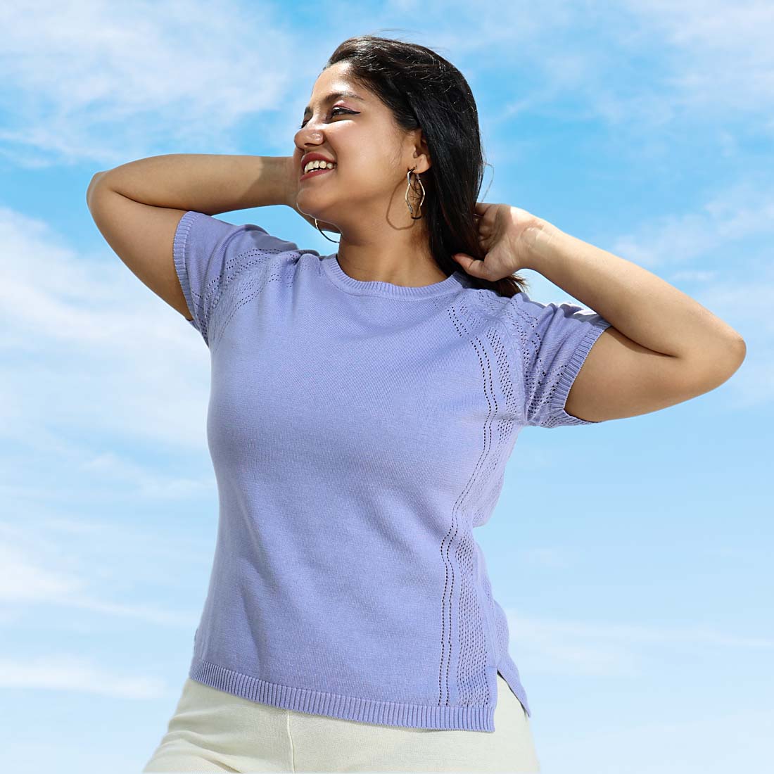 At-Ease Cotton Knit Top 2.0