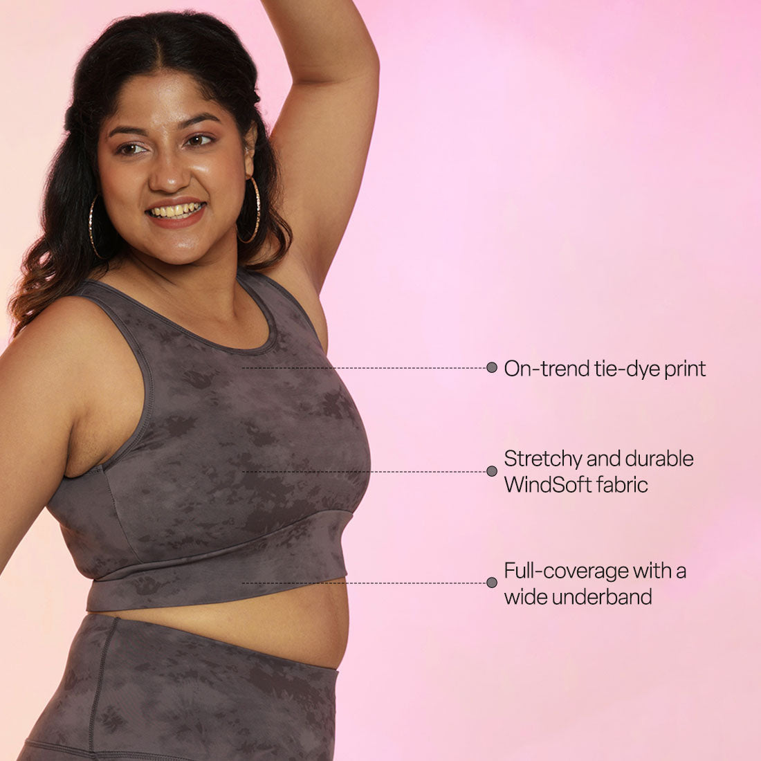 Active Tie-Dye Sports Bra