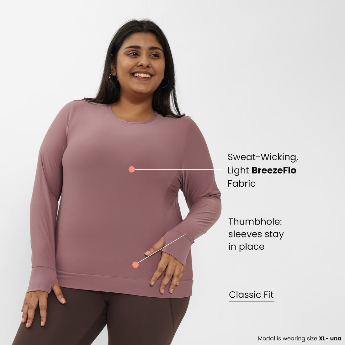 The Breezy Thumbhole Top