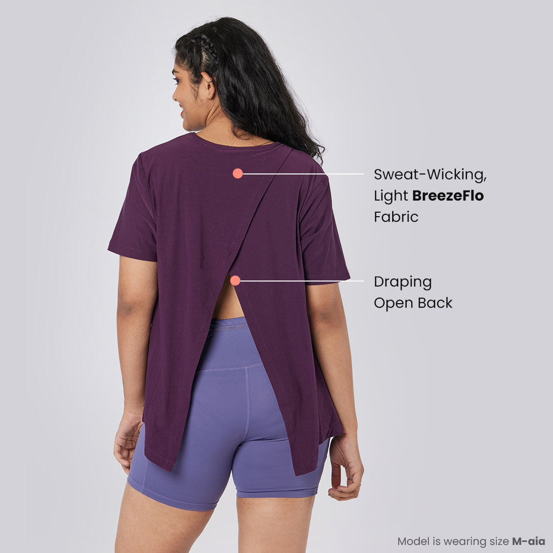 Drop Shoulder Two-Way Tops for Women