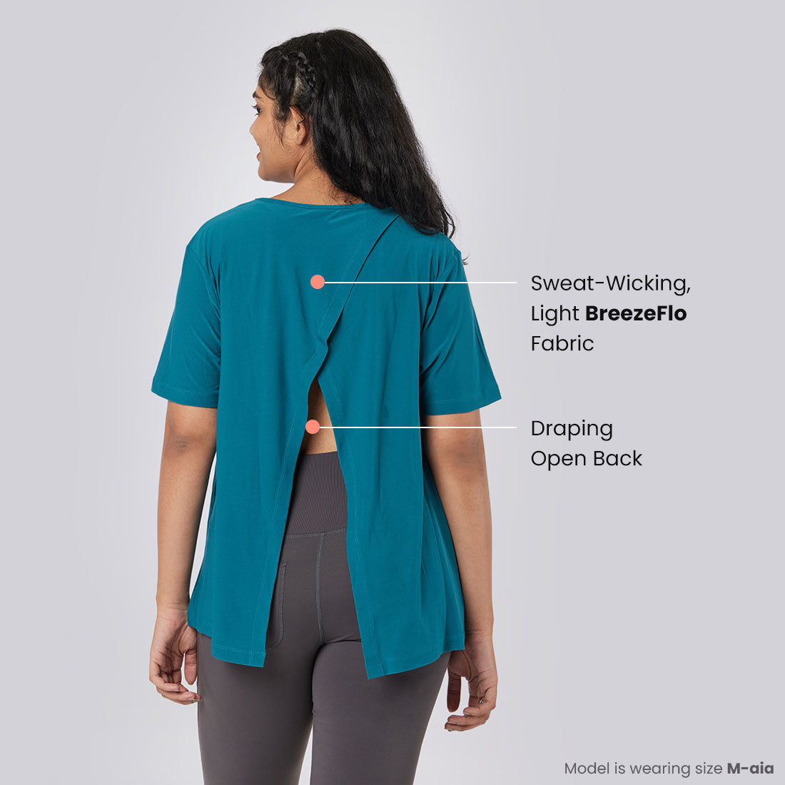 Drop Shoulder Two-Way Tops for Women