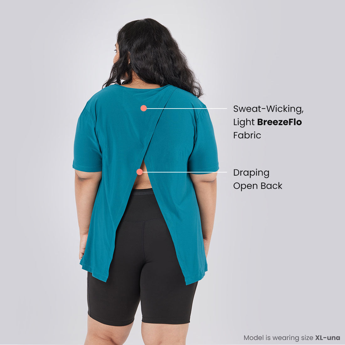 Drop Shoulder Two-Way Tops for Women
