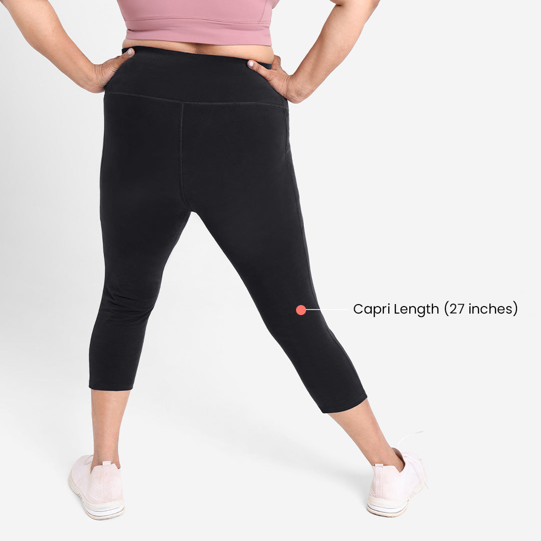Groove-In Cotton Capris