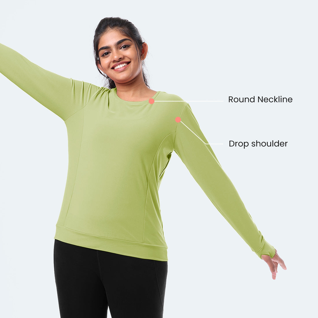The Breezy Thumbhole Top