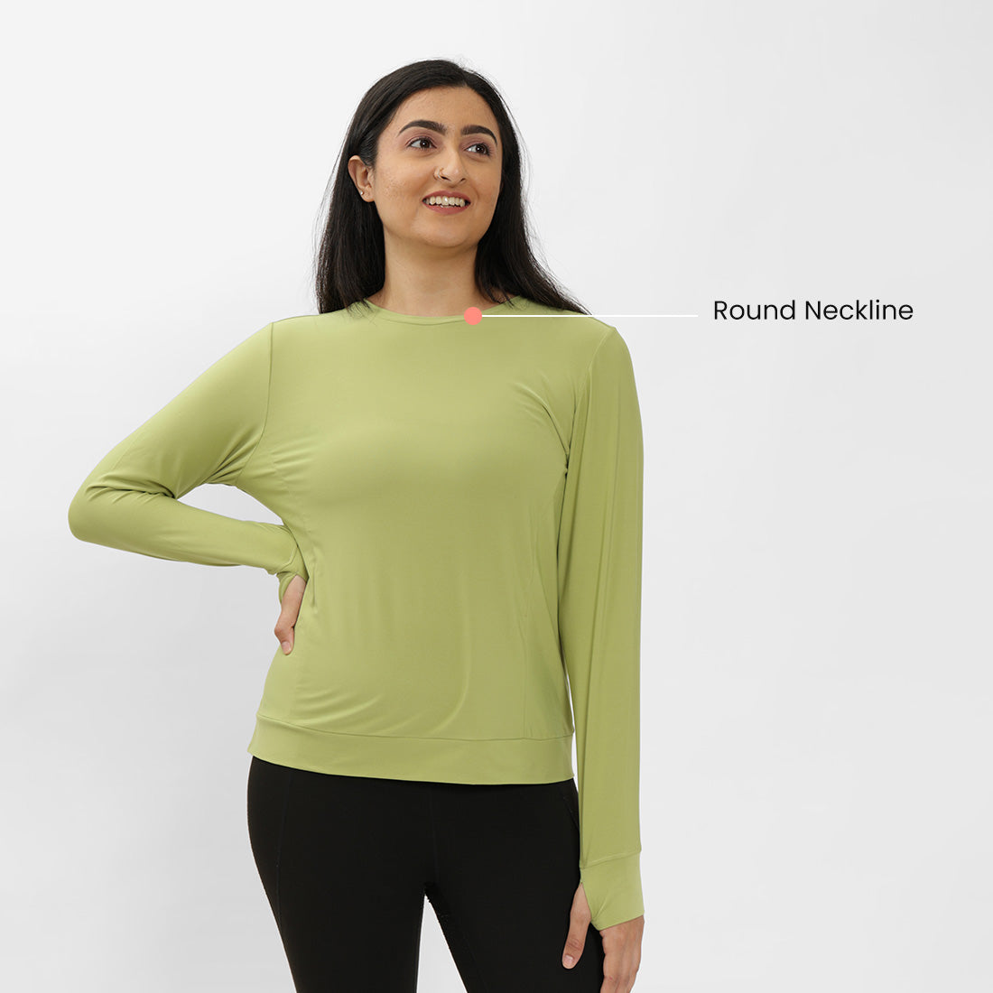 The Breezy Thumbhole Top