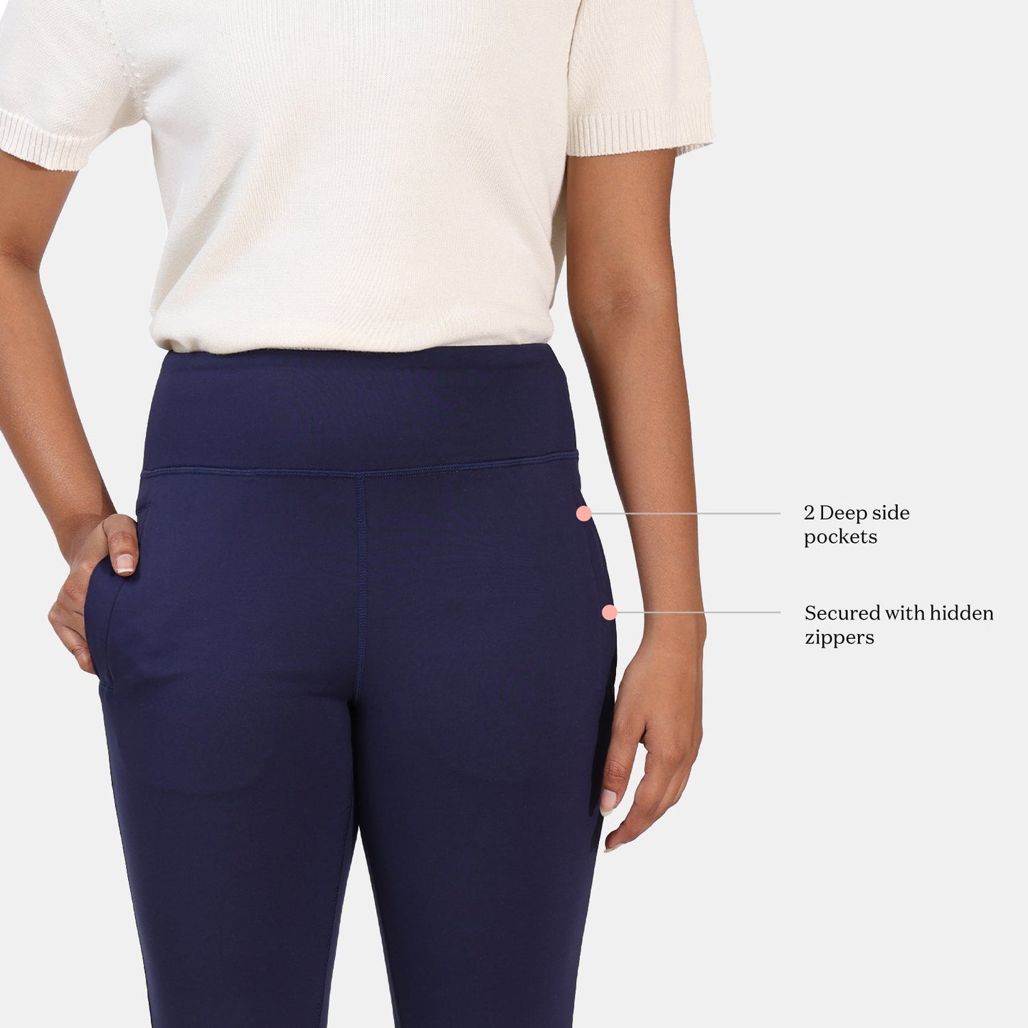 On-the-Go Slit Flare Pants