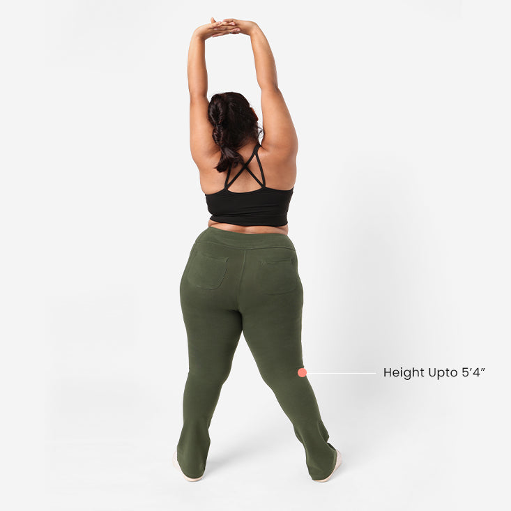 Groove-In Cotton Flare Pants - Regular and Tall (CFP)