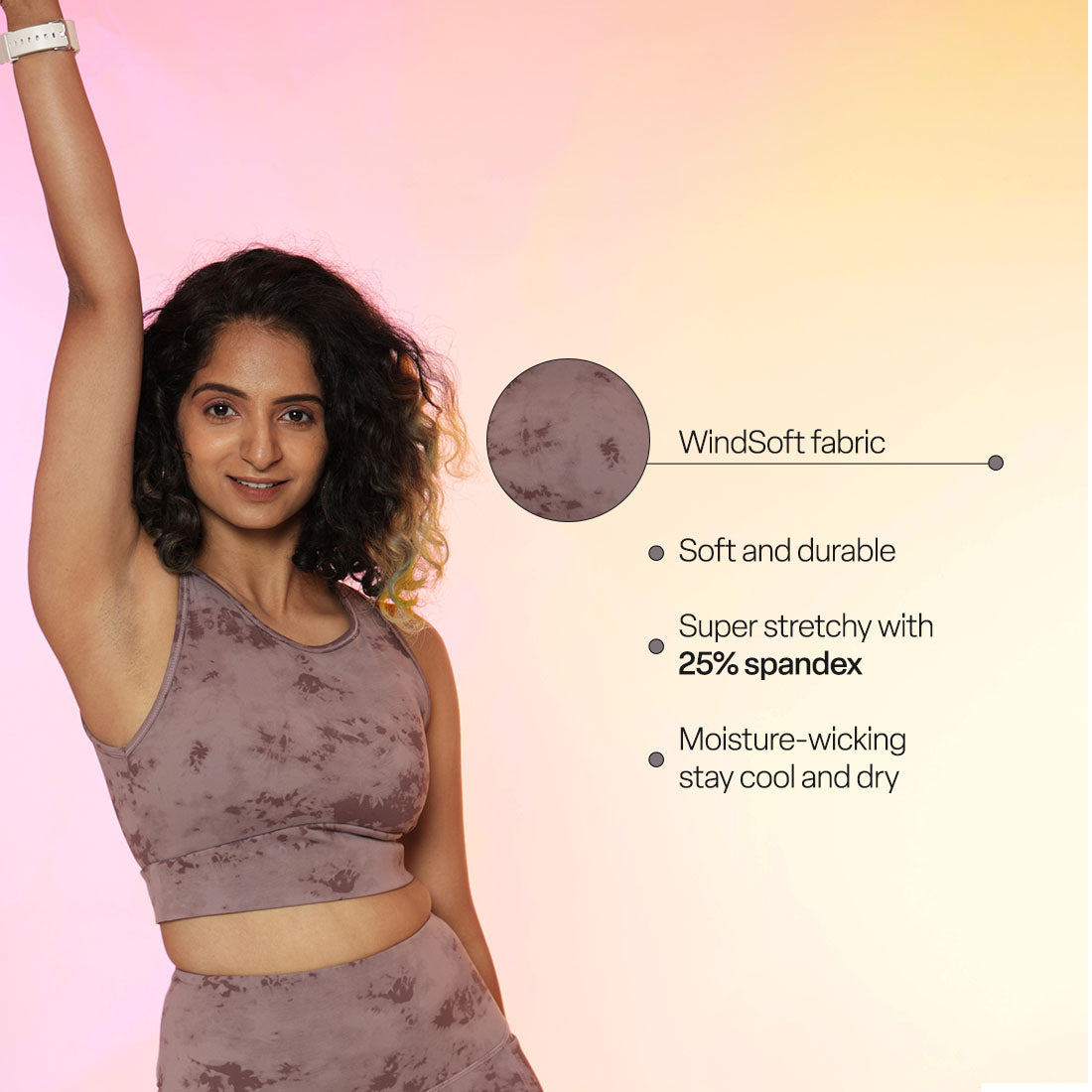 Active Tie-Dye Sports Bra