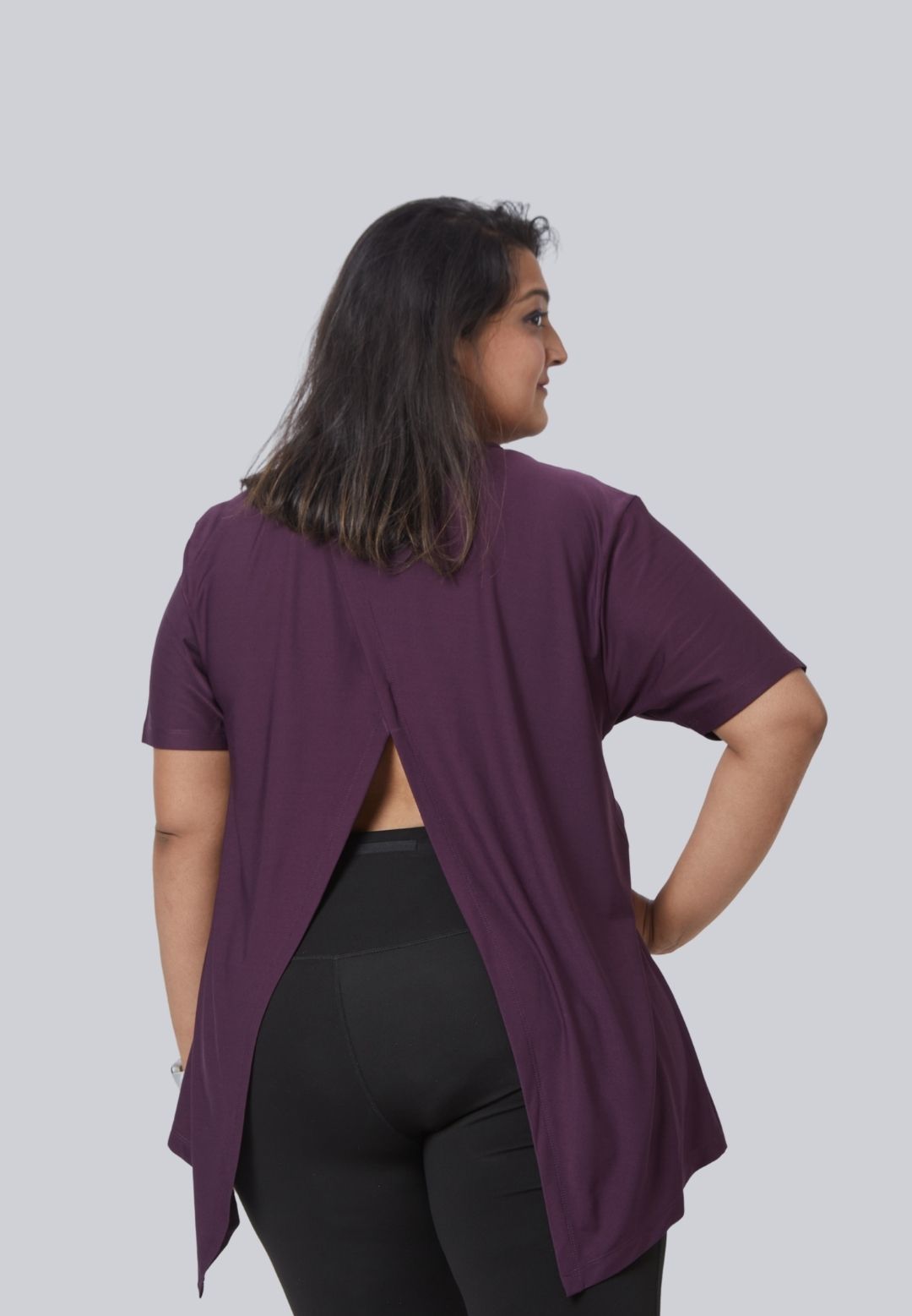 Drop Shoulder Two-Way Tops for Women