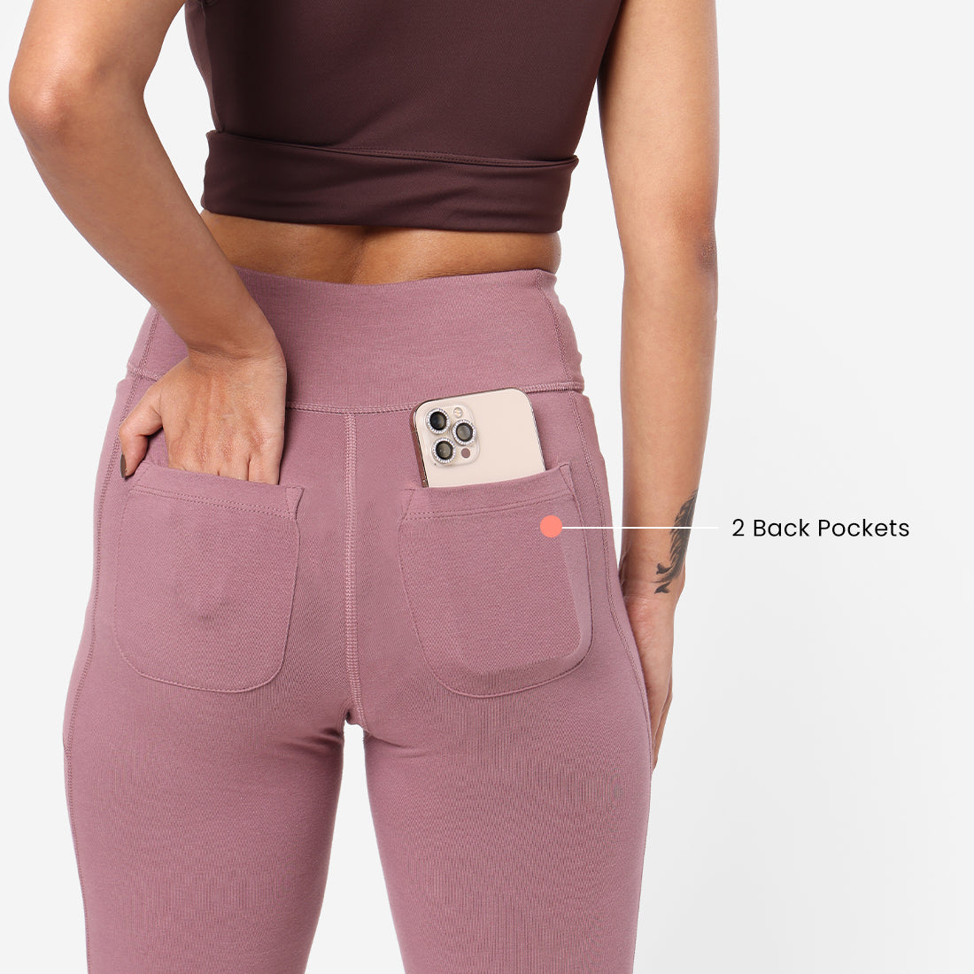 Groove-In Cotton Flare Pants - Regular