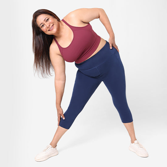 Groove-In Cotton Capris