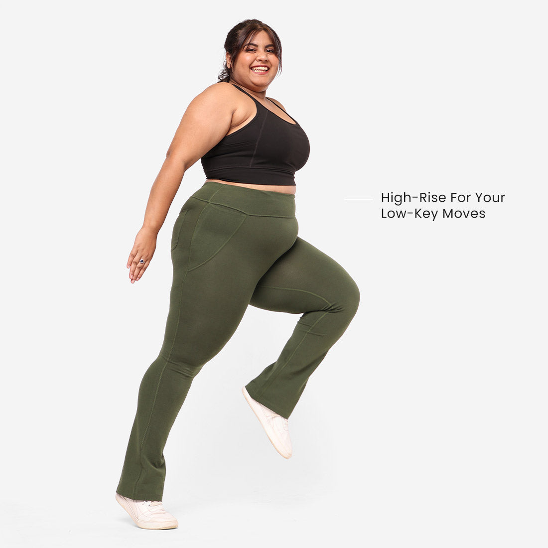 Groove-In Cotton Flare Pants - Regular and Tall (CFP)