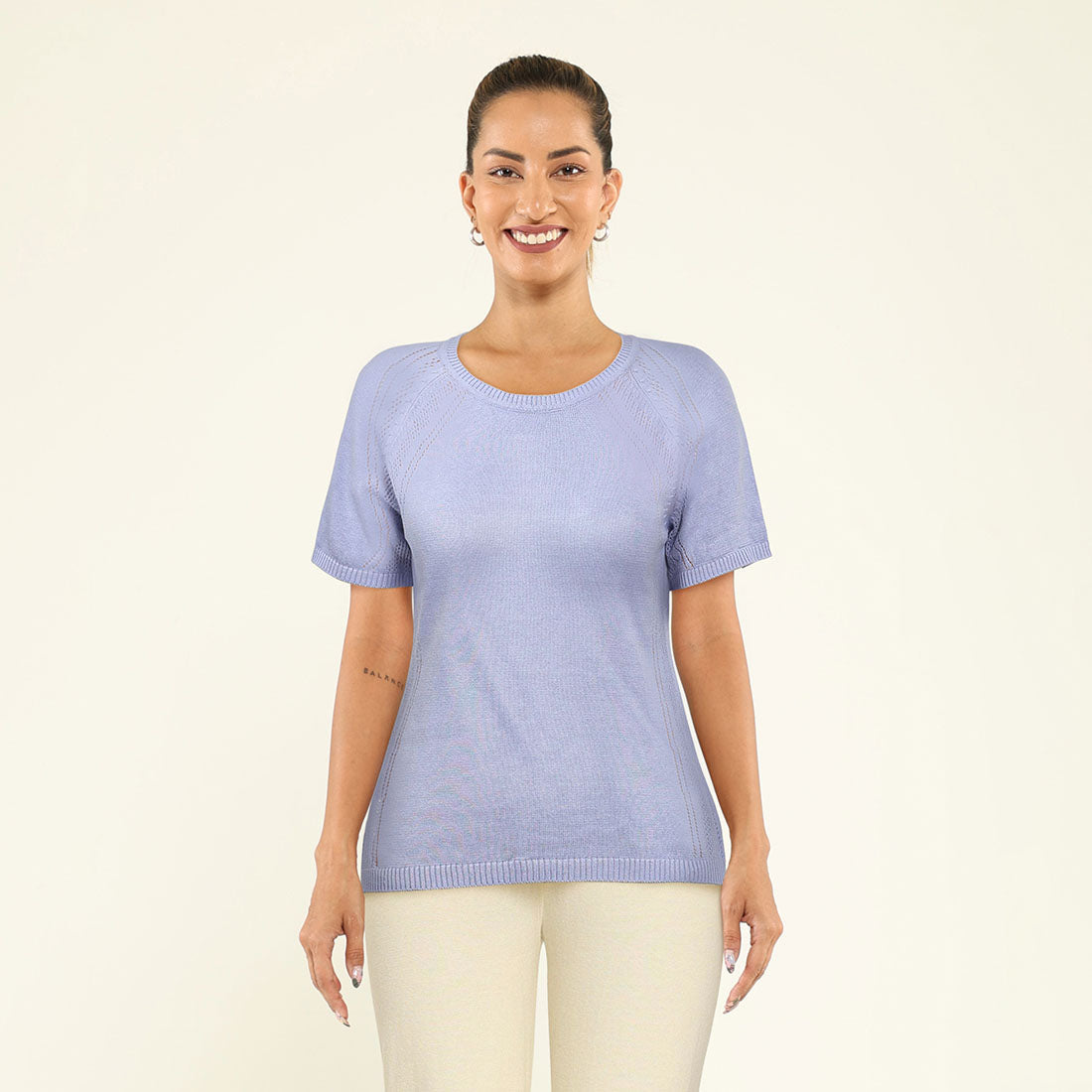 At-Ease Cotton Knit Top 2.0