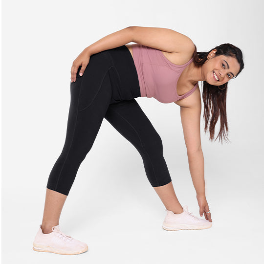 Groove-In Cotton Capris