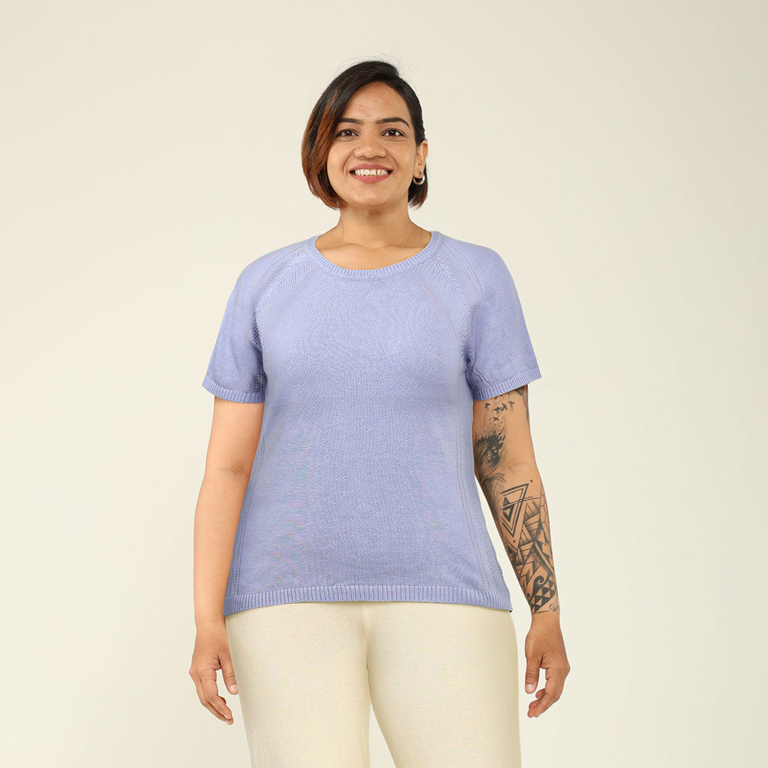 At-Ease Cotton Knit Top 2.0
