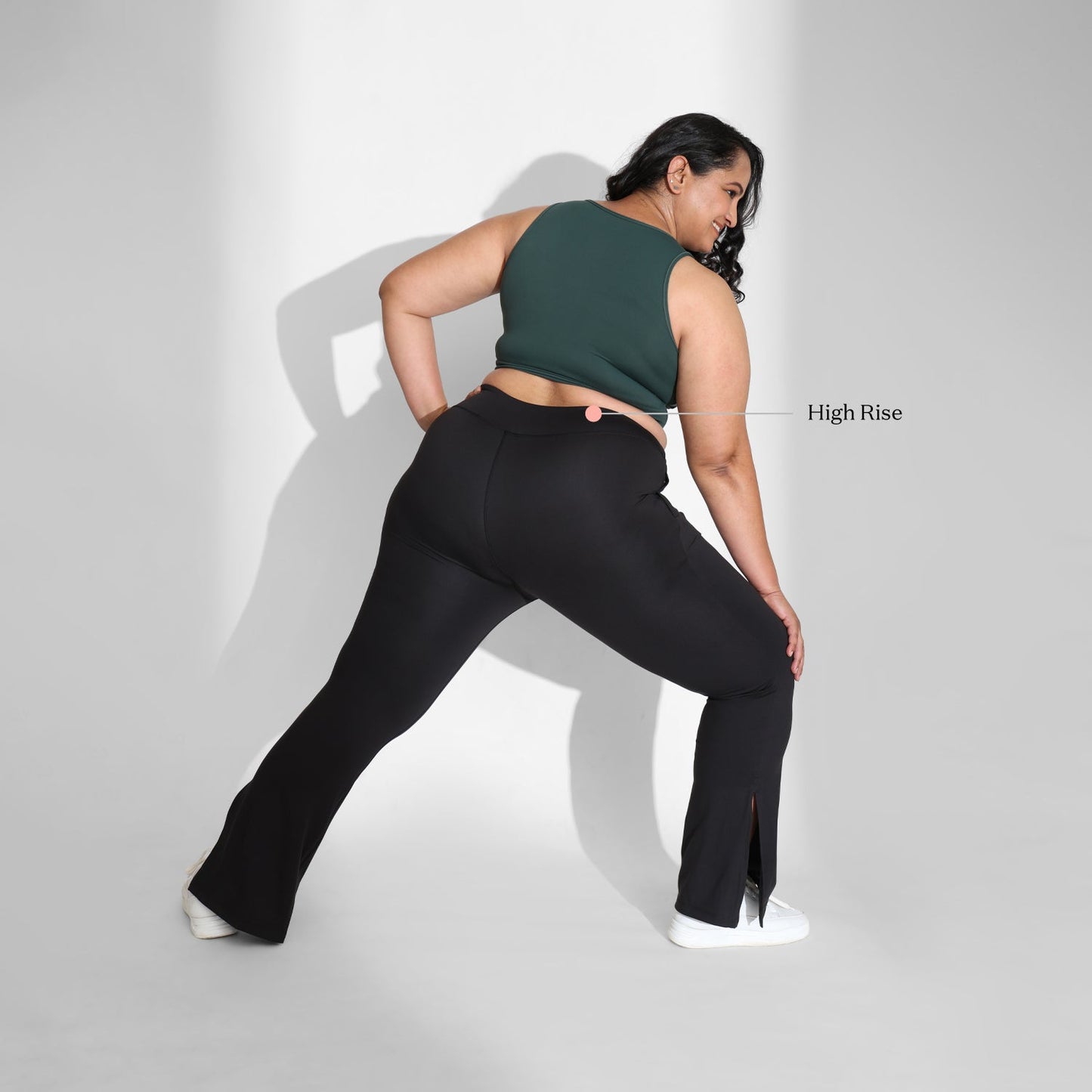 On-the-Go Slit Flare Pants