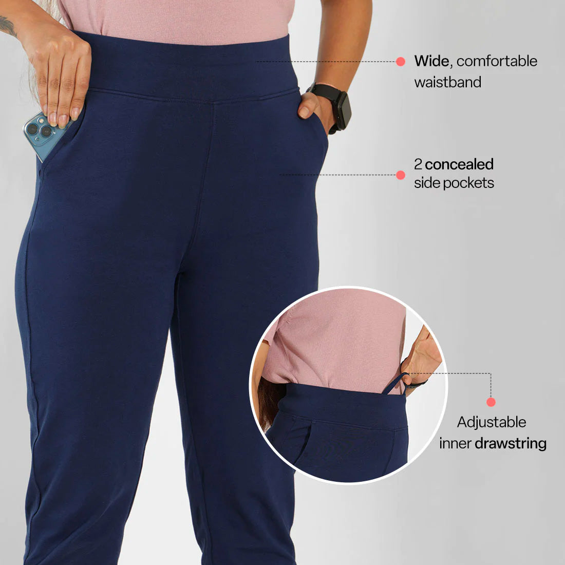 AM:PM Cotton Pencil Pants