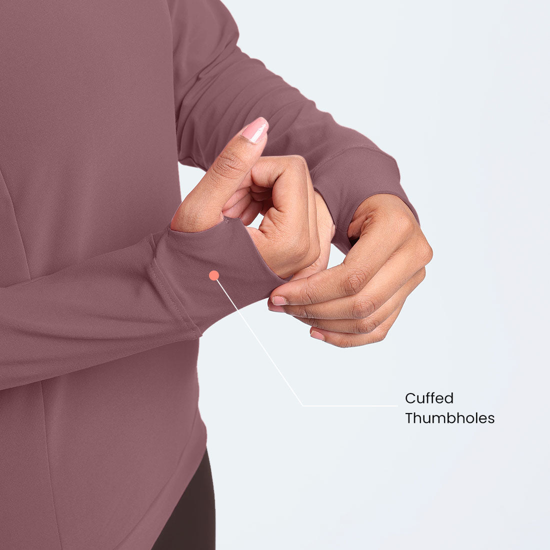 The Breezy Thumbhole Top