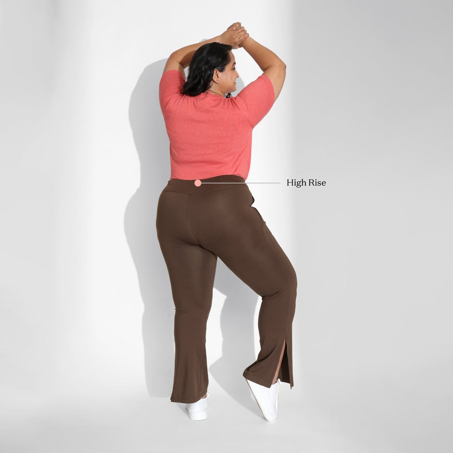 On-the-Go Slit Flare Pants