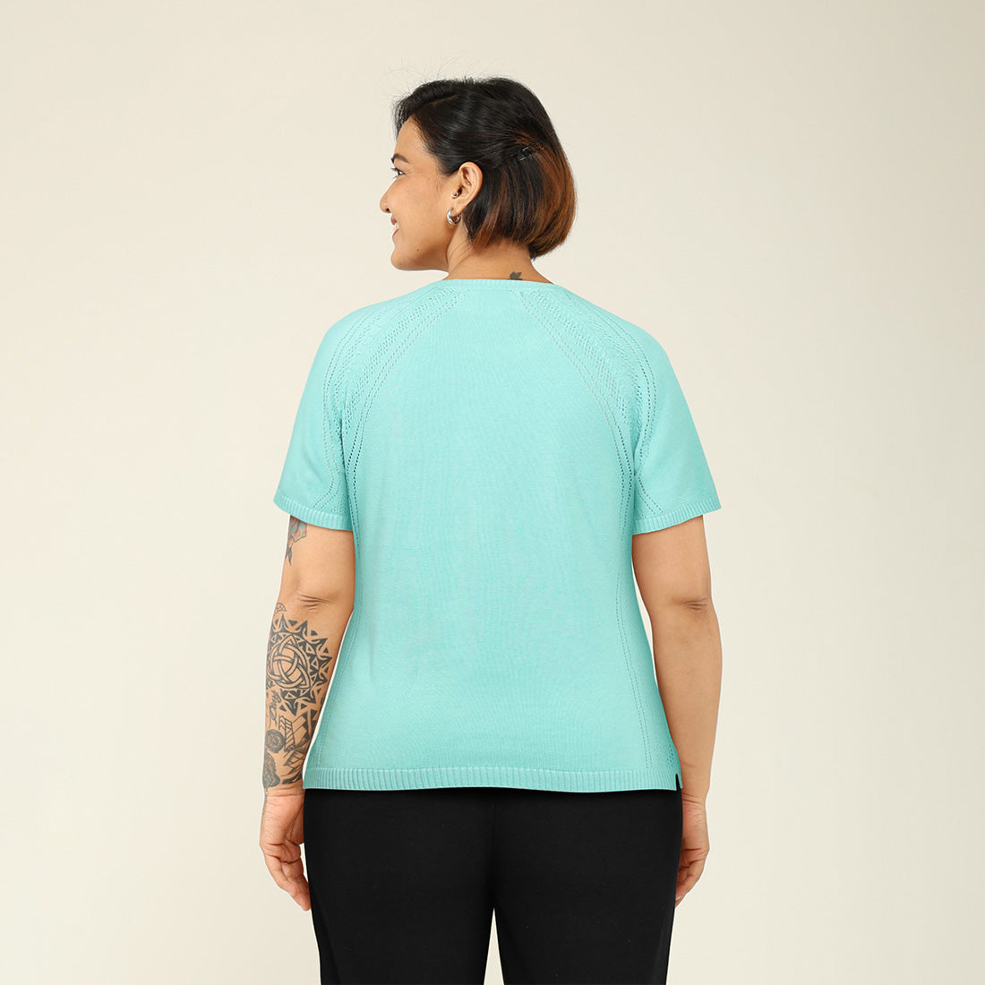 At-Ease Cotton Knit Top 2.0