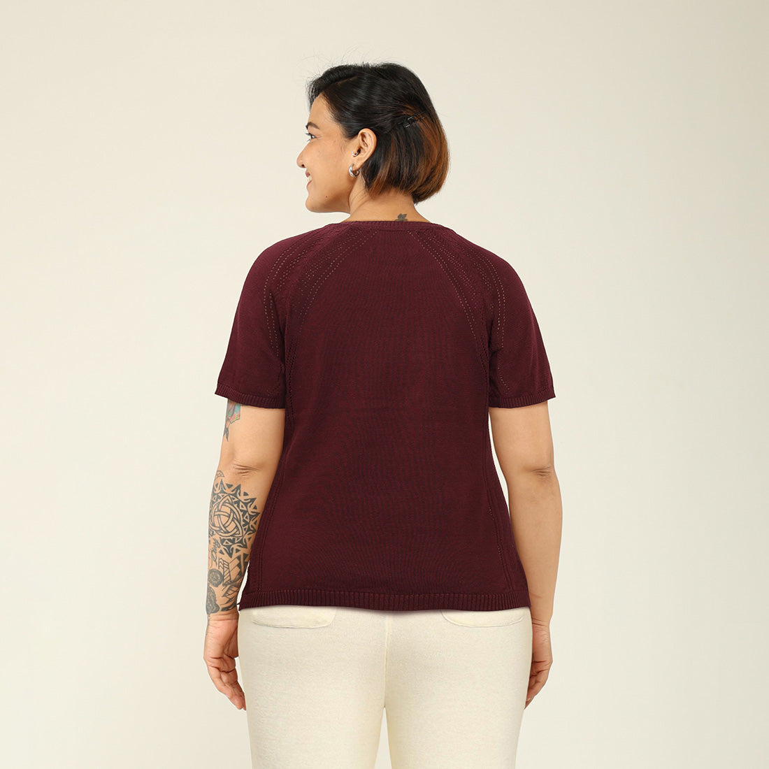 At-Ease Cotton Knit Top 2.0
