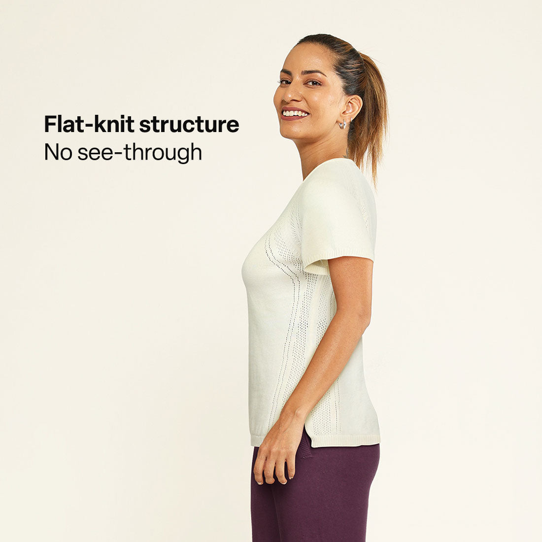 At-Ease Cotton Knit Top 2.0