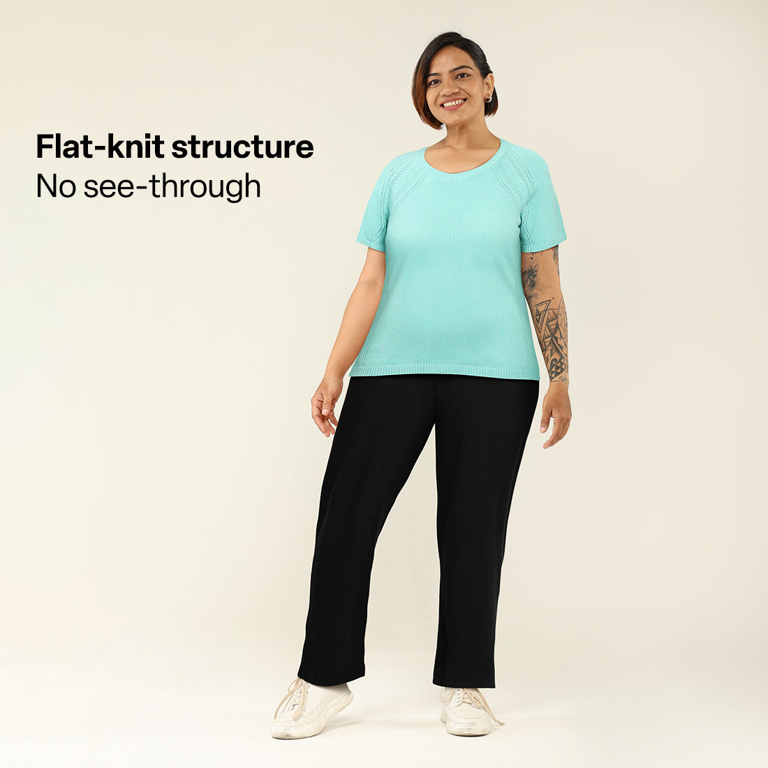 At-Ease Cotton Knit Top 2.0