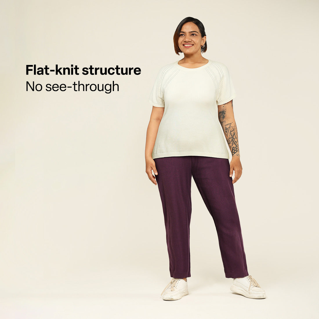 At-Ease Cotton Knit Top 2.0