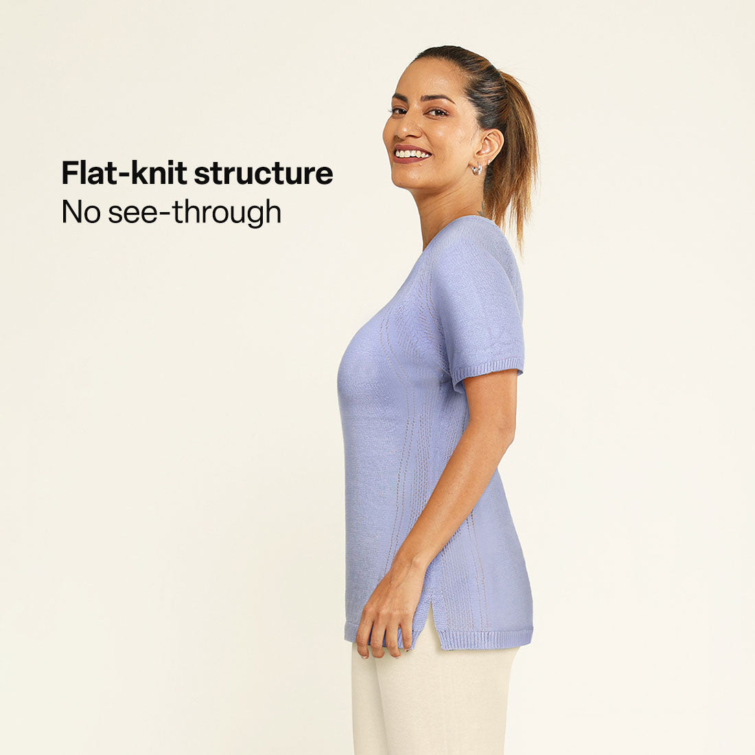 At-Ease Cotton Knit Top 2.0