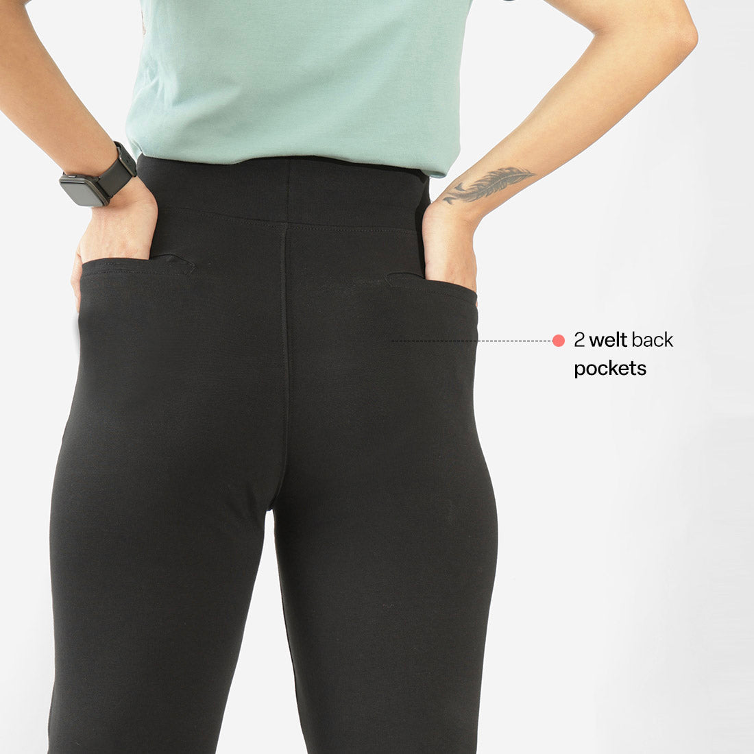 AM:PM Cotton Pencil Pants