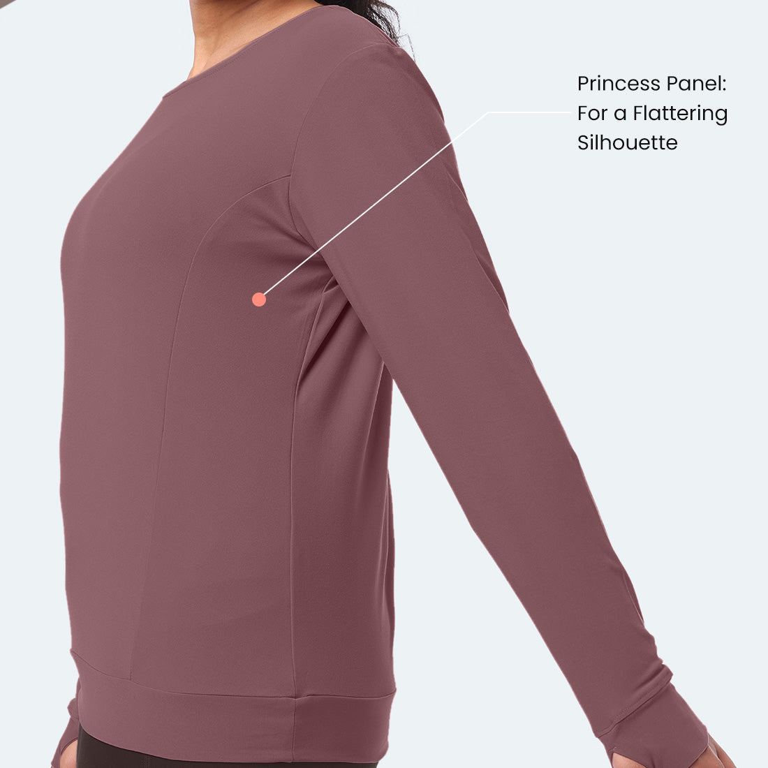 The Breezy Thumbhole Top