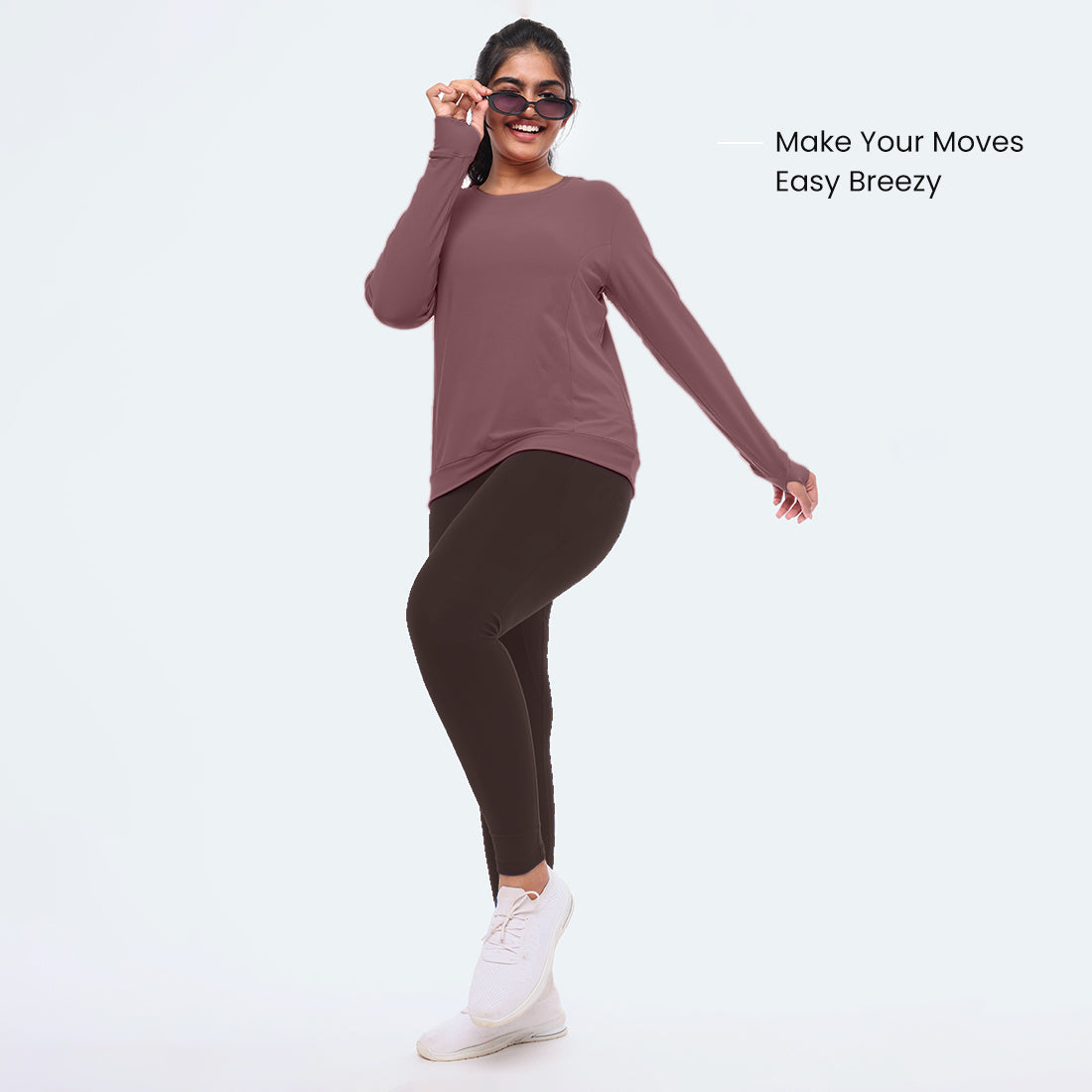 The Breezy Thumbhole Top