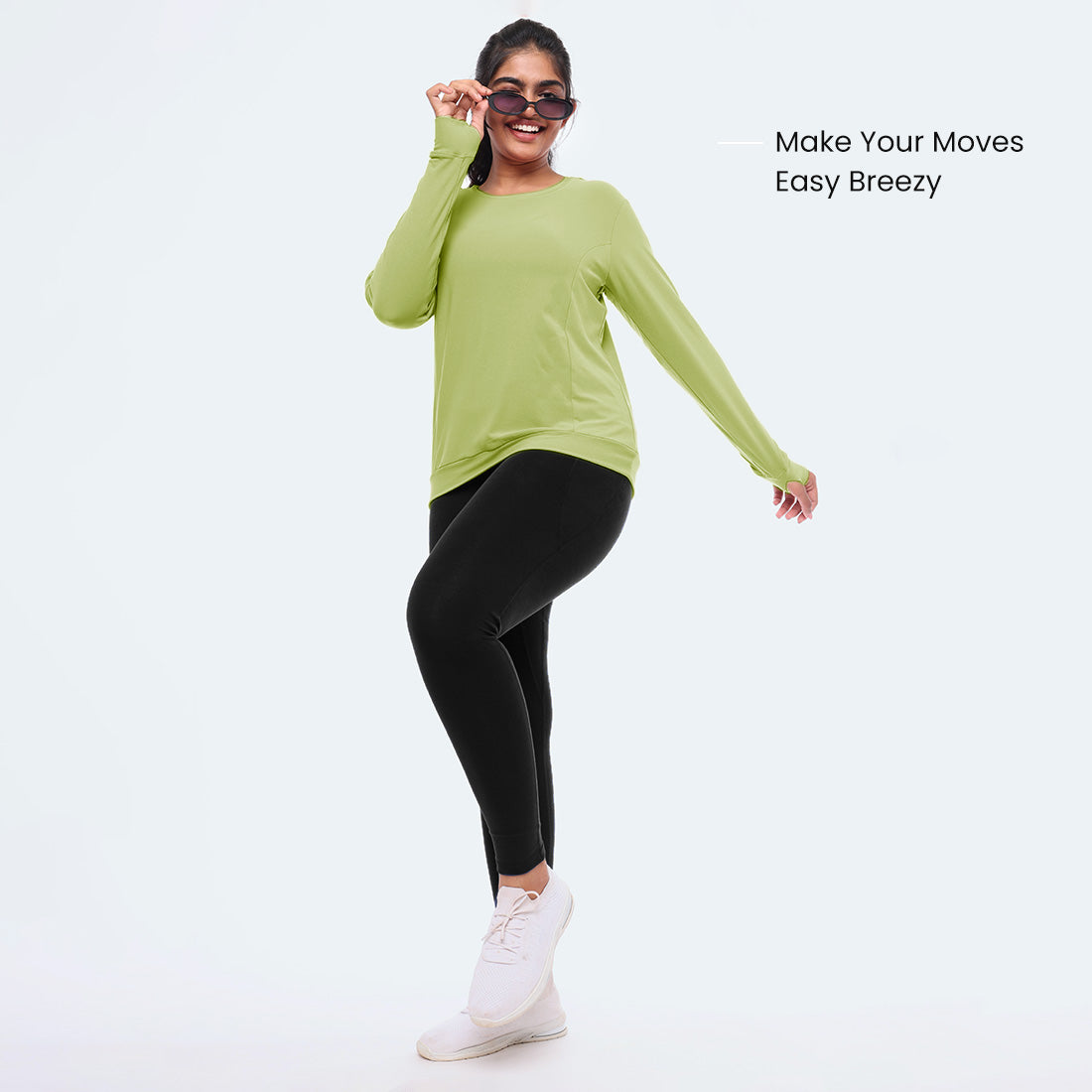 The Breezy Thumbhole Top