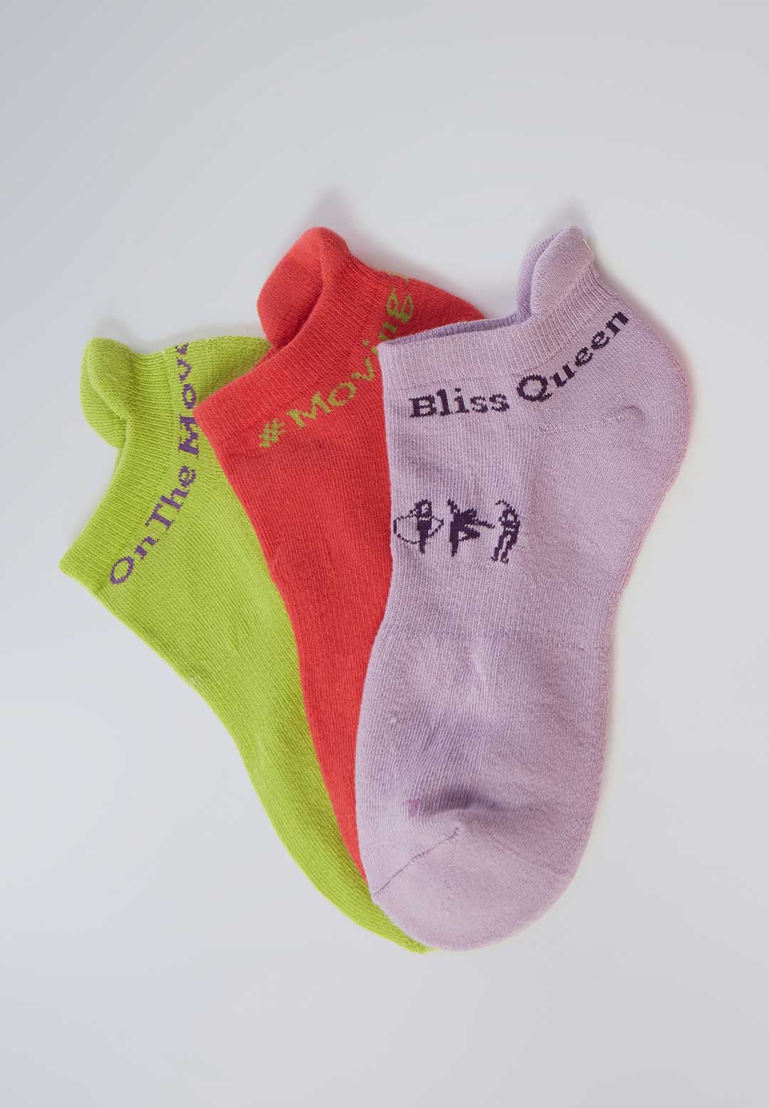 Ankle Length Cushioned Sports Socks for Women