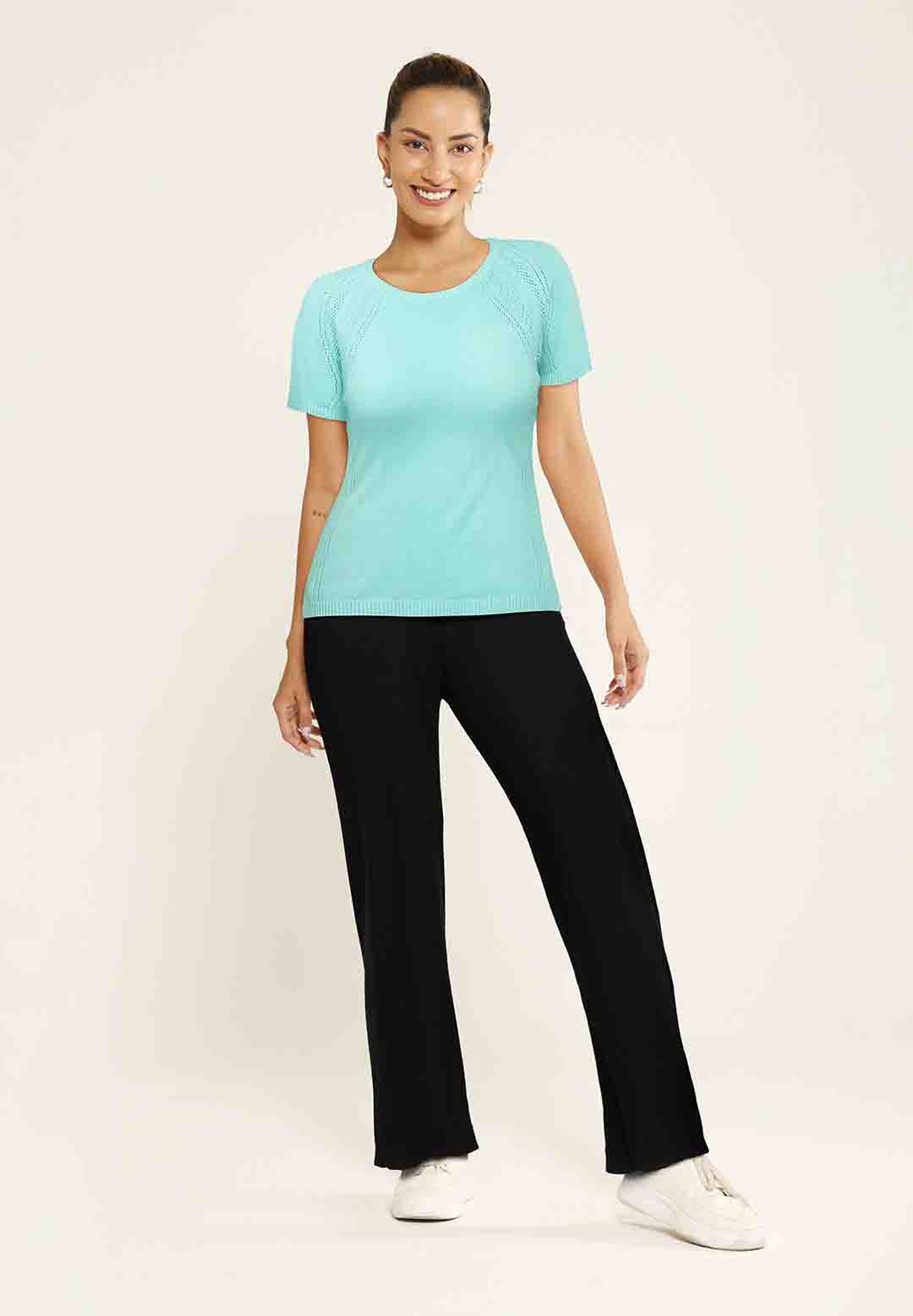 At-Ease Cotton Knit Top 2.0