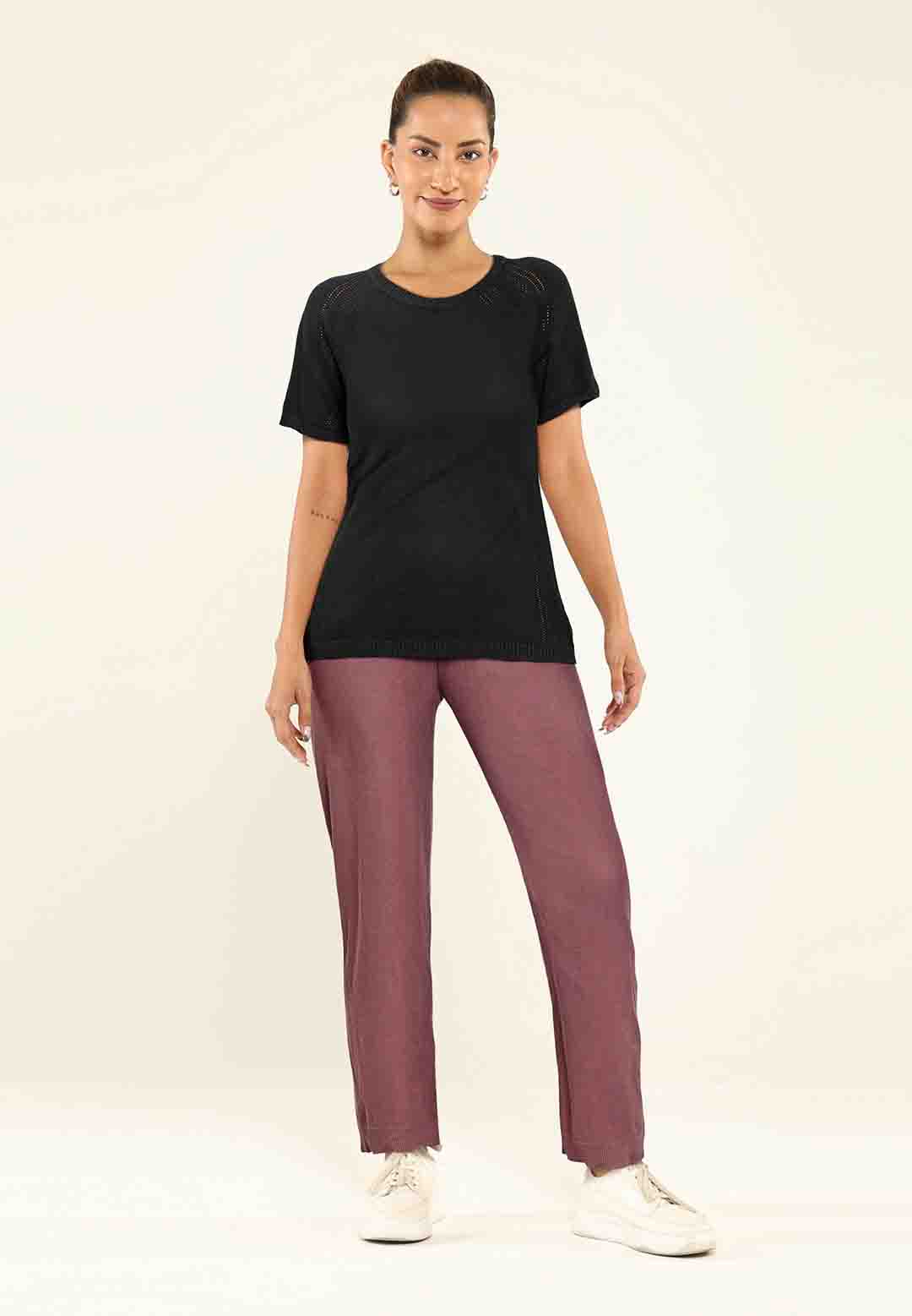 At-Ease Cotton Knit Top 2.0