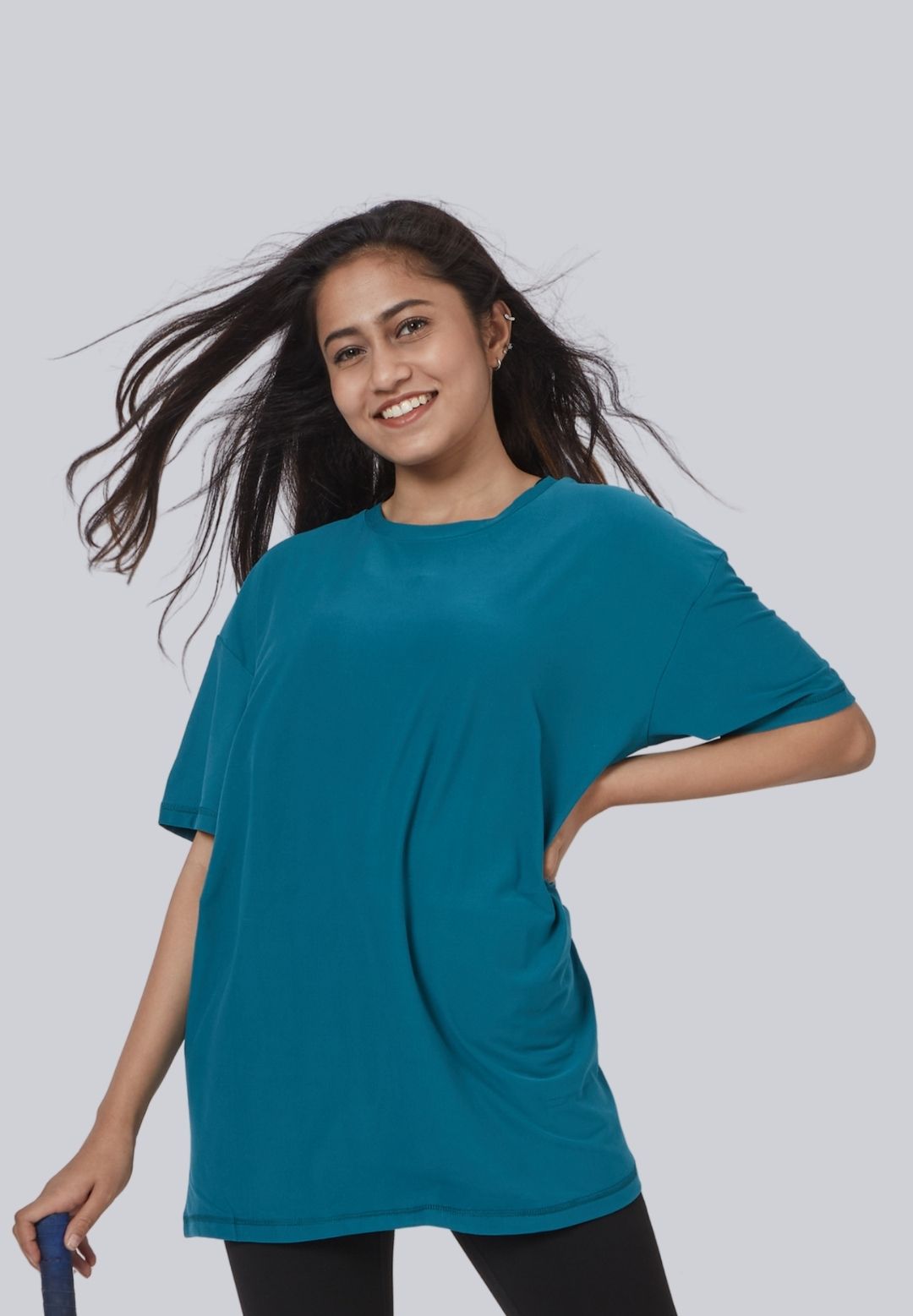 Round Neck Oversized T-Shirts for Women & Girls