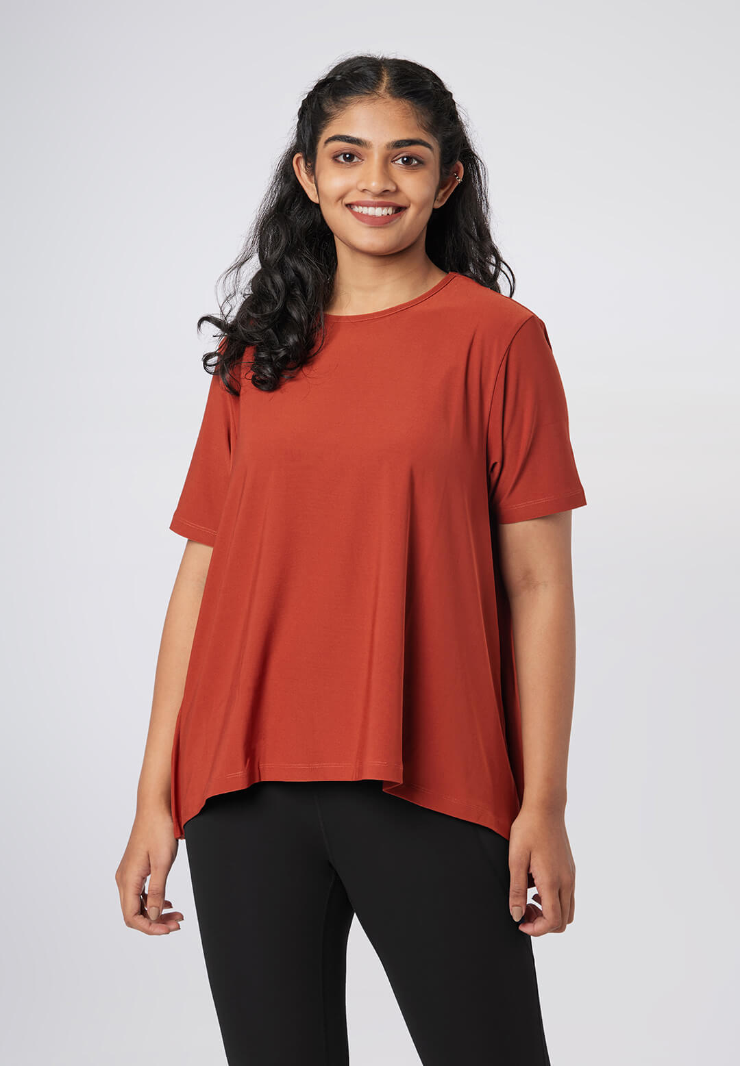 Drop Shoulder Two-Way Tops for Women