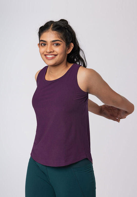 Round Neck Tank Tops for Women & Girls