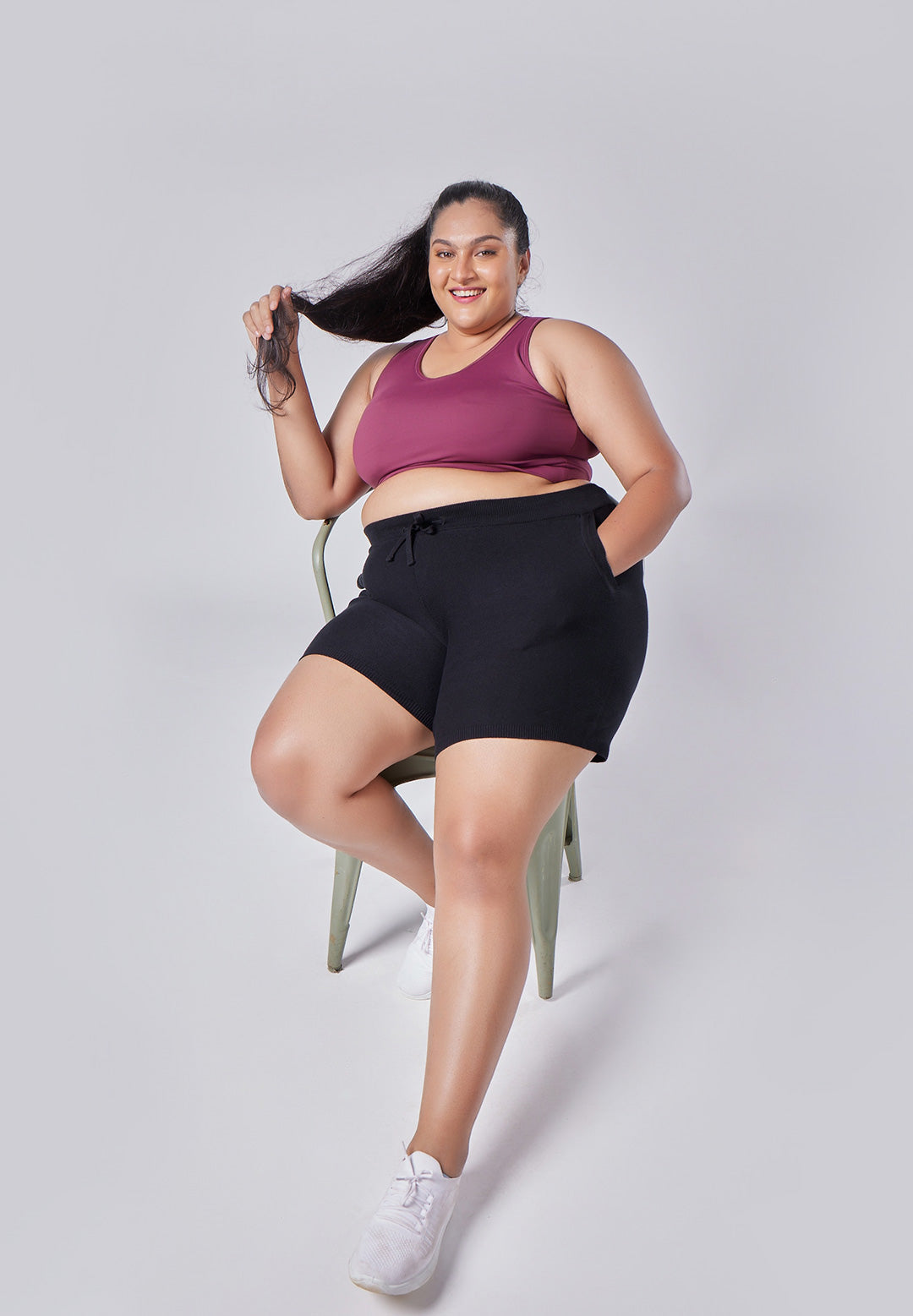 Cotton Shorts with Pockets for Women & Girls