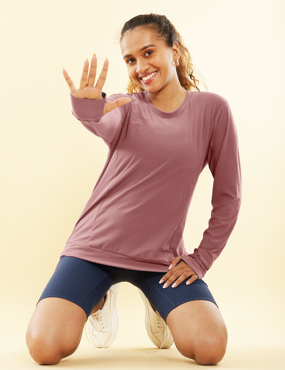 The Breezy Thumbhole Top
