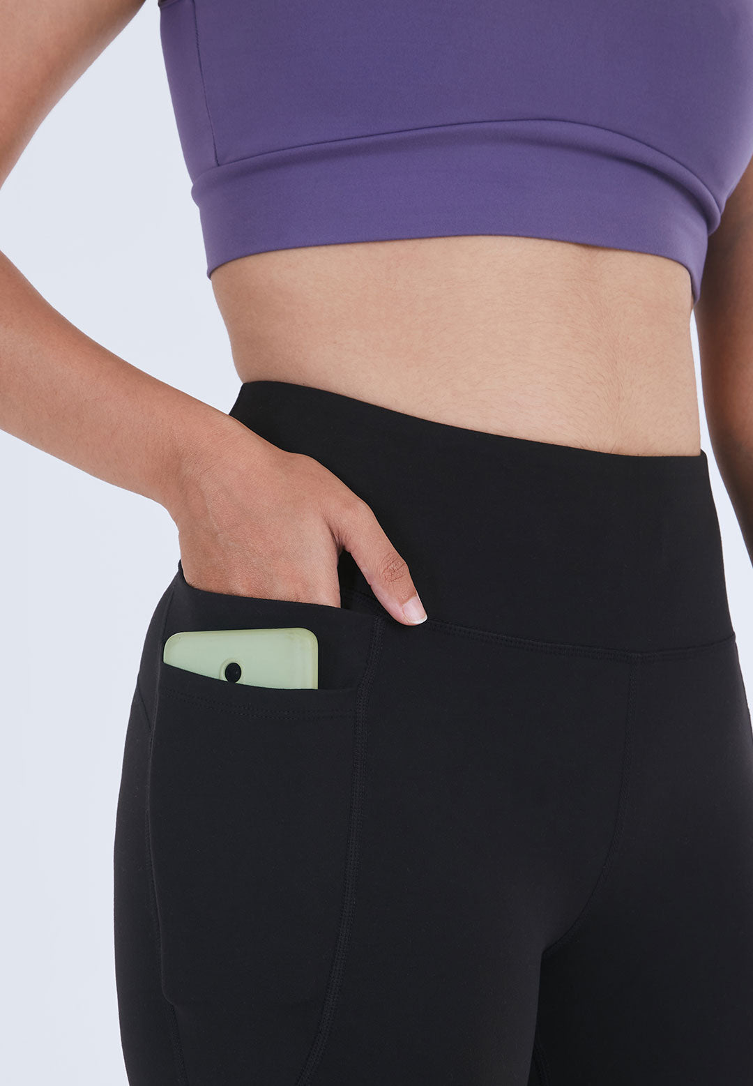 High Waisted Ankle Length Yoga Leggings with Pockets for Women
