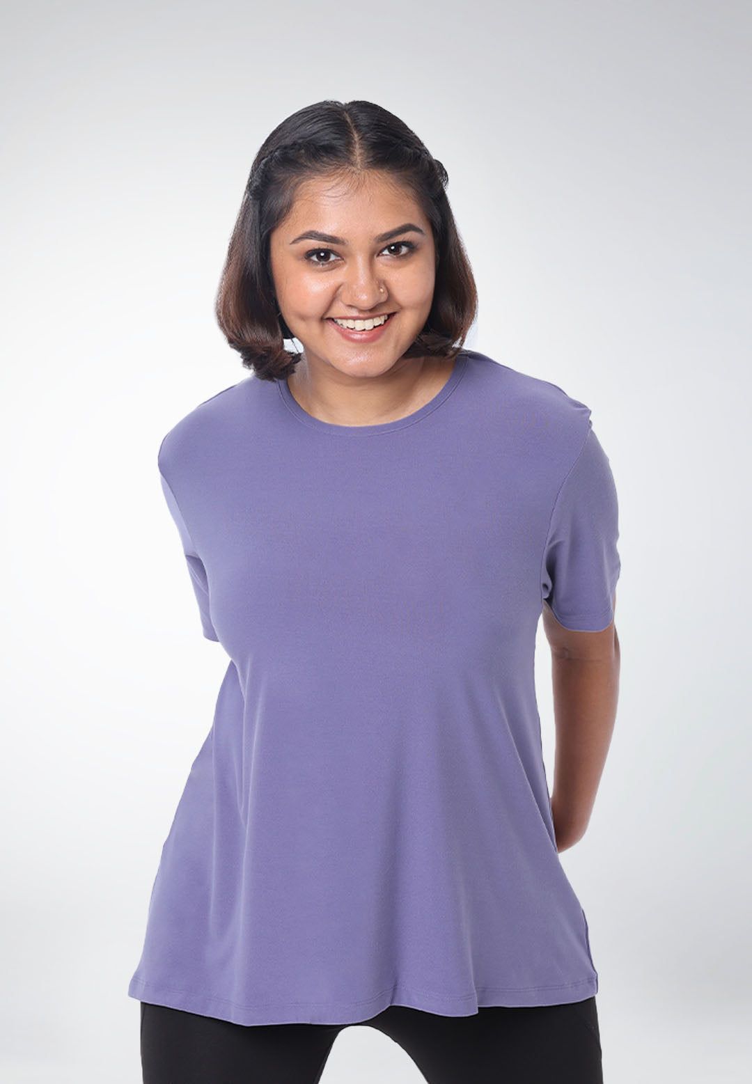 Drop Shoulder Two-Way Tops for Women