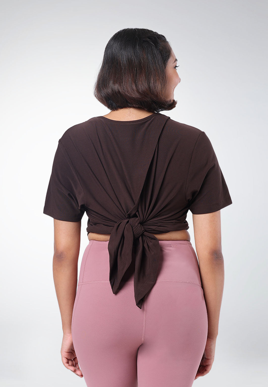 Drop Shoulder Two-Way Tops for Women