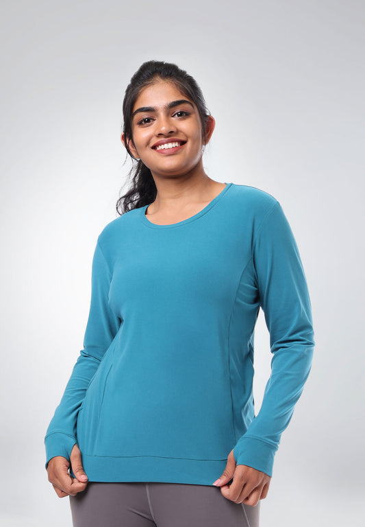 The Breezy Thumbhole Top