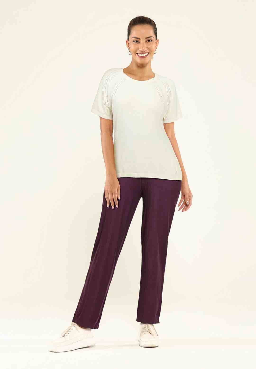 At-Ease Cotton Knit Top 2.0