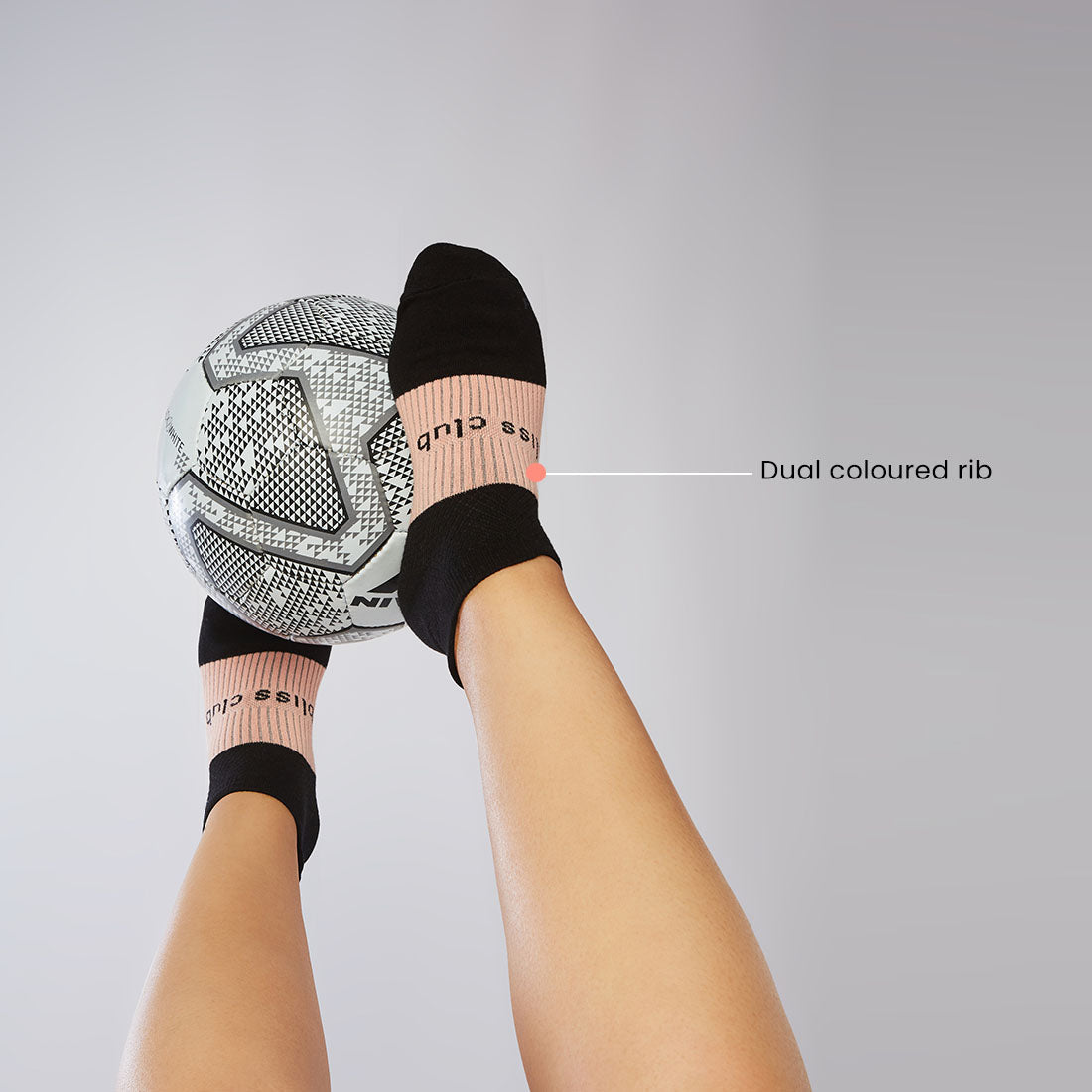 Ankle Length Cotton Gym Socks for Women
